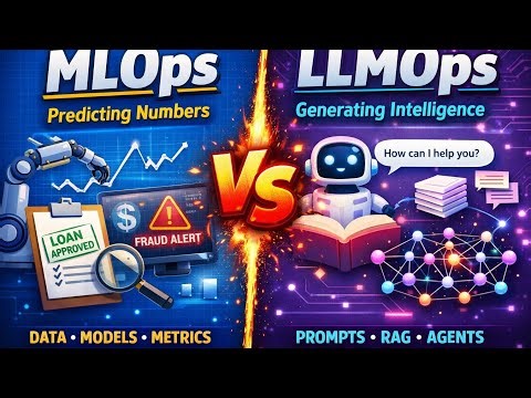 MLOps vs LLMOps Explained – Where to Use Each in Real AI Systems