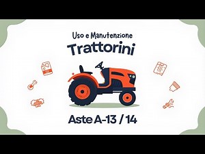 Trattorini Kubota Aste A-13/14