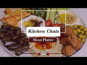 Kitchen Chats: Perfect EASY Mezze Platter with Hummus, Honeycomb, Labneh, Falafel, and Tabouli Salad