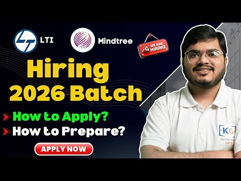 LTI Mindtree Biggest Hiring 2026 | On Campus & Off Campus | Eligibility, Exam Pattern & Preparation