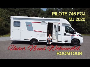Pilote P 746 FGJ 💗😊 Wohnmobil mit Face to Face Sitzgruppe! Roomtour Vorstellung ,Fazit💗👍