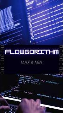 Flowgorithm short - calcolo del massimo e del minimo in una sequenza di numeri #tutorial #algoritmo