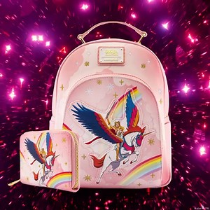 🎶 She-Ra, She-Ra 🎶 Our first ever #Loungefly She-Ra: Princess of Power collection is here! Unlock nostalgia with our ~exclusive~ mini backpack and wallet, now available only on Loungefly.com! Shop: https://bit.ly/3HS2VE0 | Loungefly