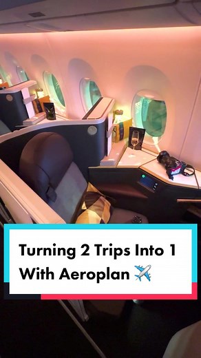 Take your travel game up a notch with this trick to maximize your Aeroplan points! Where are you planning your next adventure?✈️#Aeroplan #TravelTips