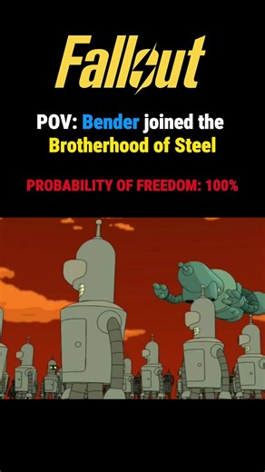 Bender Becomes Liberty Prime 💀 (Extended Version)