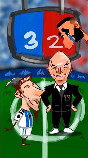 😂 Argentina vs Egypt – The Funniest Football Cartoon Ever! #football #cartoon #funnycartoons #soccer