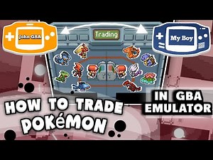 How to Trade Pokemon in GBA Emulators/How to Trade Pokemon from one game to another in phones.