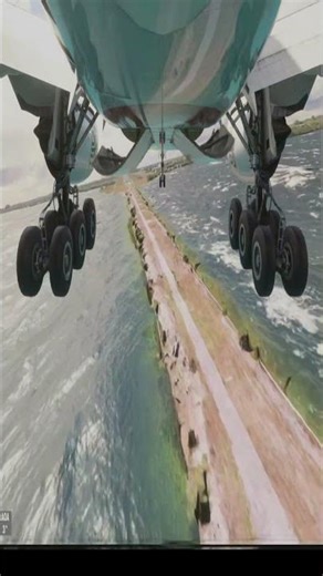 Amazing Landing In St. Pete-Clear water International Airport #msfs2020 #boeing747 #gta #b787