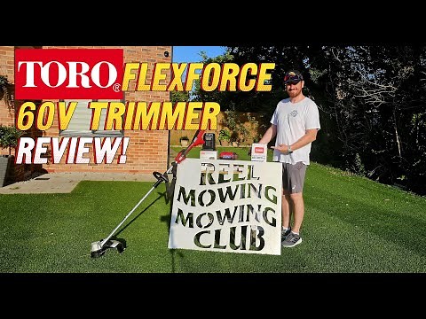 Toro 60V String Trimmer Review // Toro Electric Whipper Snipper Review // Toro Flex Force Trimmer