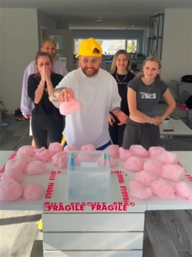 Candy Floss Roulette Challenge with Kristen Hanby & Jasmine Brown-Sword