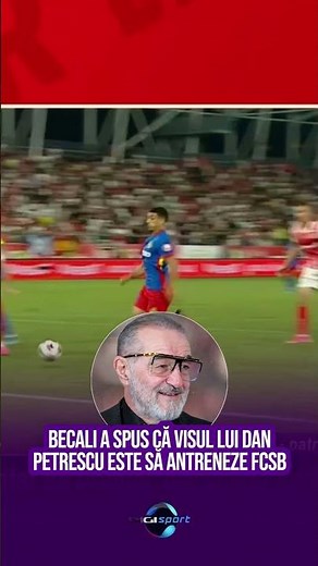 Gigi Becali a vorbit cu Dan Petrescu: "visul meu, să iau campionatul cu Steaua"