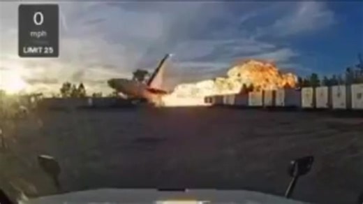 UPS航空2976便墜落の瞬間