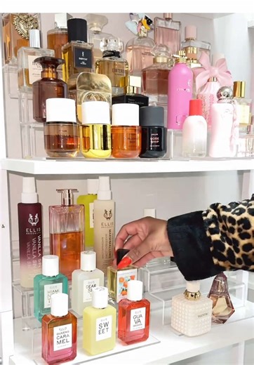 New Perfume Shelves Available for Organizing Fragrances