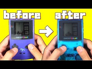 20年前のゲーム機を劇的にリメイク？ゲームボーイカラーシェル交換