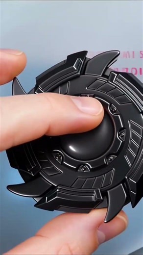 🔥 Rose Madder Metal Fidget Spinner – Stress Relief Toy