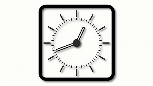 Clock, Time, Minutes. Free Stock Video