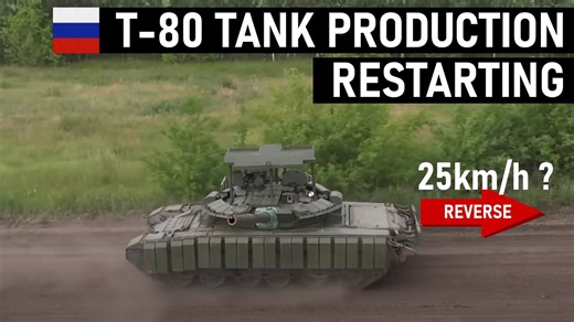 T-80 Tank Returns to Production: Why Russia Is Betting on a 1980s Design
