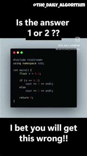 Why This C++ Code Prints 2 Instead of 1! 🧠💥