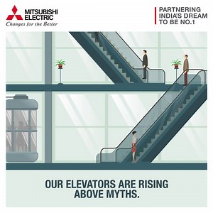 1.7K views · 220 reactions | Elevators have their own share of myths. Here’s how our New-age Elevators are breaking myths around them, through superior quality and design. #PartneringIndia Read more: https://bit.ly/3aiNirE | Mitsubishi Electric | Facebook