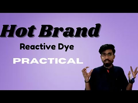 Practical of Hot Brand Reactive Dye #HotBrandReactiveDye #ReactiveDyePractical #CottonDyeing
