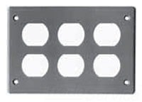PVC DRC20-3 Triple Receptaclet Cover