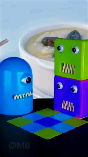 The Cube That Consumes Al Cube AnimationLoop 👹 #shorts #satisfying #animation #trending