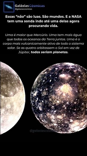 As "Luas" de Júpiter São Mundos — E Uma Delas Pode Ter Vida Agora