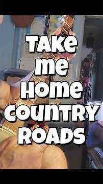 Take Me Home Country Roads - instrumental Clawhammer Banjo #clawhammerbanjo