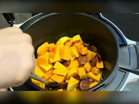 Recette Butternut au chorizo au Cookeo