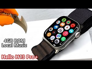 Hello H13 Pro Plus SmartWatch (Hello Watch 3 Plus System) New Sport SmartWatch FULL UNBOXING ASMR