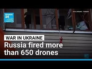 Russia attacks Ukraine energy sector with drones and missiles strikes • FRANCE 24 English