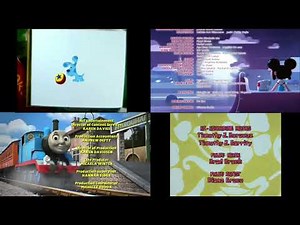 Blues's Clues, Handy Manny, Thomas, Kung Fu Wa, and SpongeBob Credits Remix