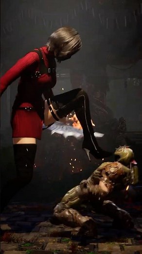 Giantess Ada Wong in Mortal Kombat 1 #adawong #giantess #mortalkombat1 #mortalkombat #residentevil
