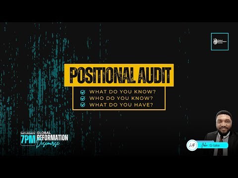 POSITIONAL AUDIT