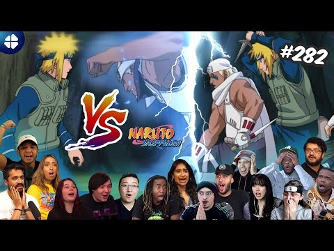 ⚡ Yellow Flash Minato vs Raikage and Killer Bee! Reaction MASHUP🔥 Shippuden 282 ナルト 疾風伝 海外の反応
