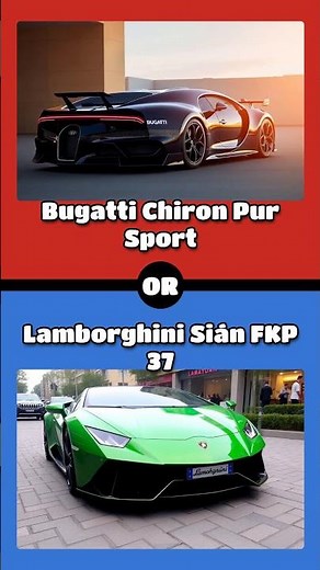 Bugatti Chiron vs Lamborghini Aventador: Ultimate Showdown!