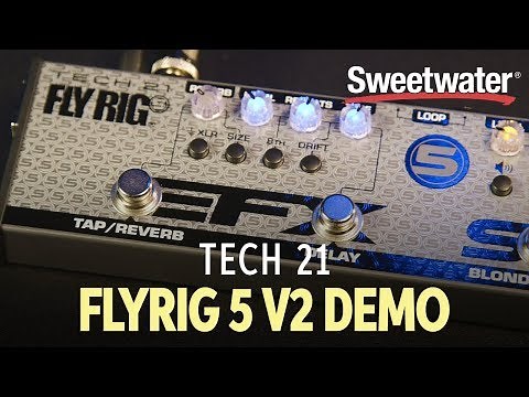 Tech 21 Fly Rig 5 v2 Multi-effects Pedal Demo
