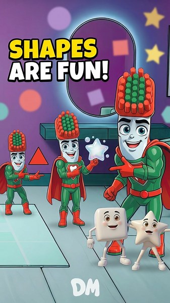 The Teeth and Shapes #kidssong #toddlers #kidsshorts