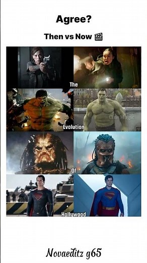 From Classic to Modern 😍 Hollywood Characters Evolution