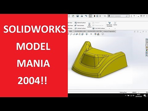 SOLIDWORKS MODEL MANIA 2004 | TAKE THE CHALLENGE!!!!!