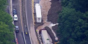 Flooding shuts down I-40 in western North Carolina again