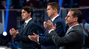 Trudeau and Blanchet spar on environment