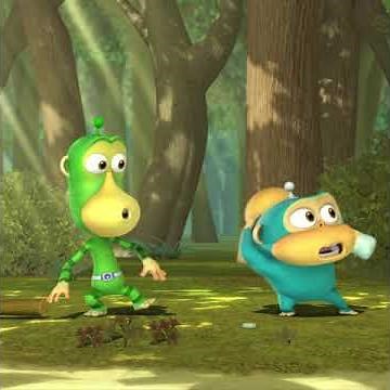 Cartoons for Children | Alien Monkeys: Bees Break Hive | Funny Cartoons | #Shorts