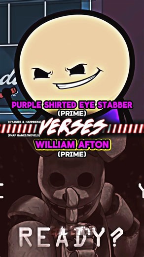 Purple shirted eye Stabber vs William afton | #cyanideandhappiness #fnaf