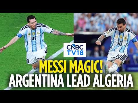 MOMENT | Lionel Messi Scores A Brilliant Goal Against Algeria In FIFA World Cup | N18G
