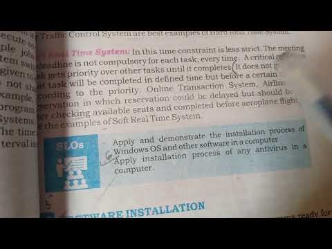 Computer lecture | RTOS | Software installation |