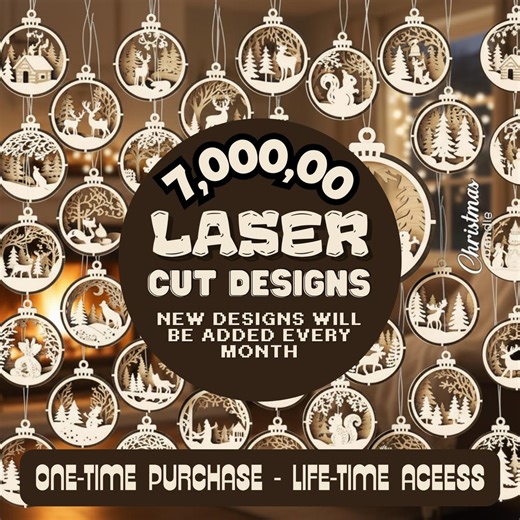 700,000  Laser Cut Designs Bundle (svg, Dxf, Ai, Pdf Files - Digital Download) - Etsy