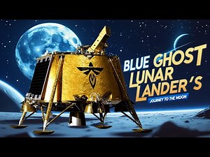 Blue Ghost Lunar Lander's Journey