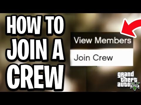 How To Join A Crew In GTA 5 Online - Full Guide