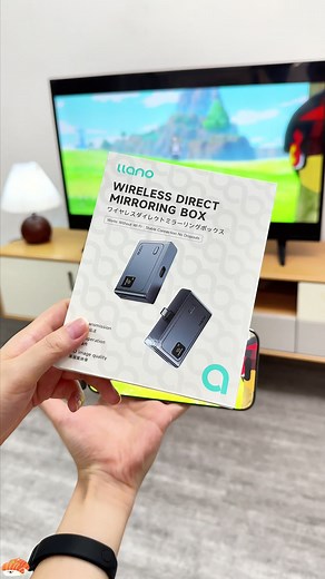📺 2026年 最新アップグレード版スマホやパソコンをテレビ・モニターに簡単に接続できるこのアイテム、すごい便利！💕#ミラーリング #ワイヤレスHDMI #HDMI #便利グッズ #llano